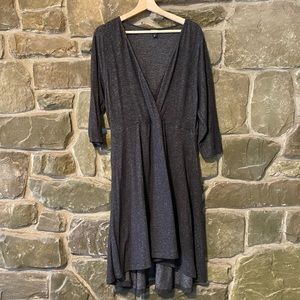 Torrid Faux-Wrap Sweater Dress